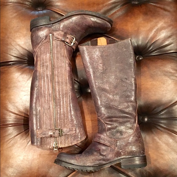 Sendra Tall Distressed Motorcycle Boot 9 - Picture 2 of 8